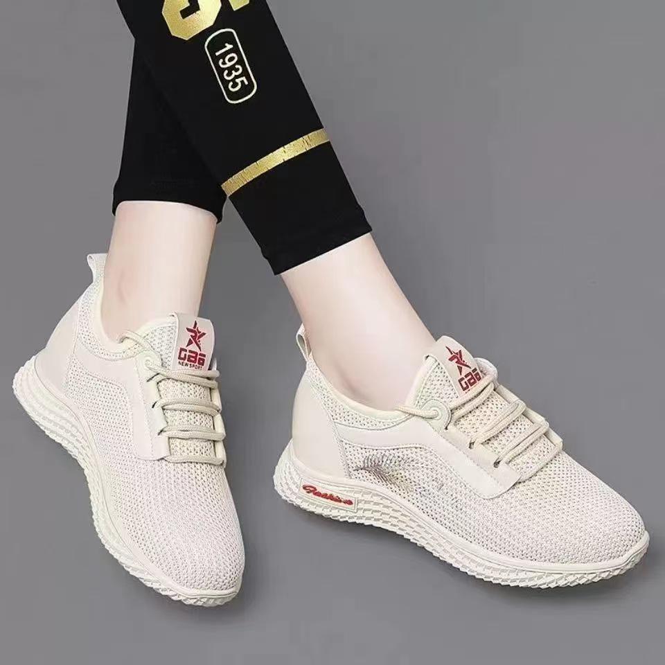 2024 Women's Summer Casual Fashion Sports Shoes - Non-slip, Wear-resistant, Breathable, Soft Sole, Ideal for Work