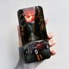 For Samsung Galaxy A26 A36 A56 5G Casing New Design 2024 Heart Printed Black Matte Soft Silicone Protective Cover Case