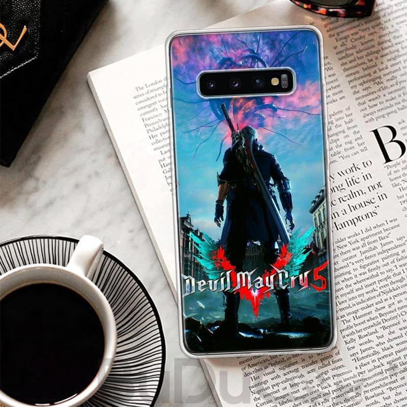 Game D-Devil May Cry 5 Cover For Samsung Galaxy S8 S9 Plus S10 Lite Note 8 9 10 Pro 20 Ultra S7 Edge M11 M21 M32 M51 Print Coque