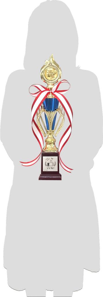 Trophy with Letters TV8905F Victory Gold (38cm Winner