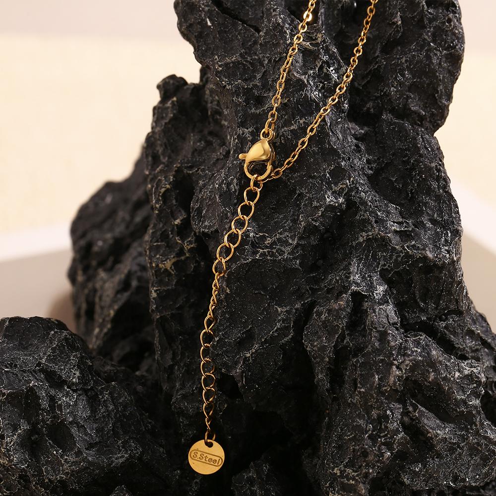 MamacitaSlay Popular Ocean Series Sea Mini Dolphin Starfish Scallop Pendant Thin Chain Necklace stainless steel women's jewelry