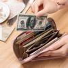 New women's wallet, long leather RFID clutch bag, soft leather simple wallet, high-end mobile phone bag, large capacity