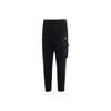 Joggers Casual in Pile Spesso da Uomo Pantaloni Nero DV1568-010