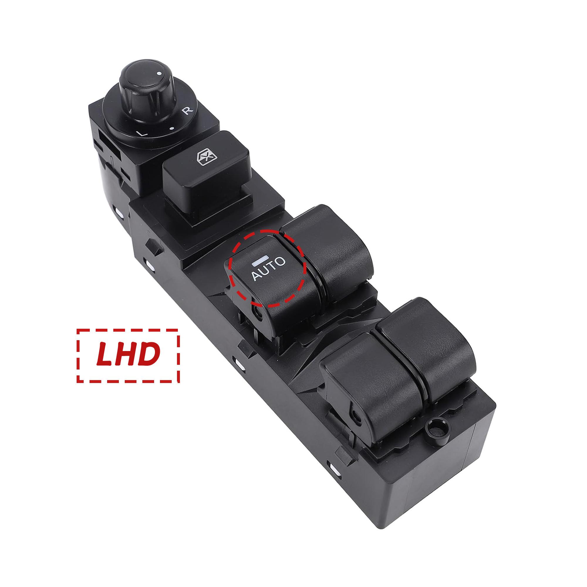 KF21-66-350 RHD,Right Hand Driver Side Electric Power Window Control Switch Lifter Button For 2016 2017 Mazda CX-5,KF2166350 Left hand driver