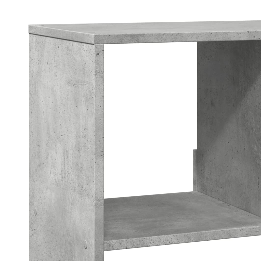 Room Divider Concrete Grey 100 x 33 x 156.5 cm Wood Based Material
