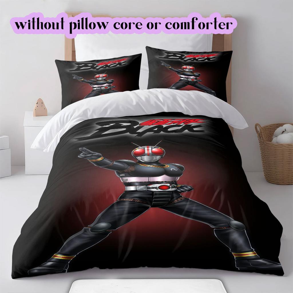 Kamen Rider Soft and Comfortable Duvet Cover, Children's Bedding Set Gift, Extra Large Size, Various Sizes Available