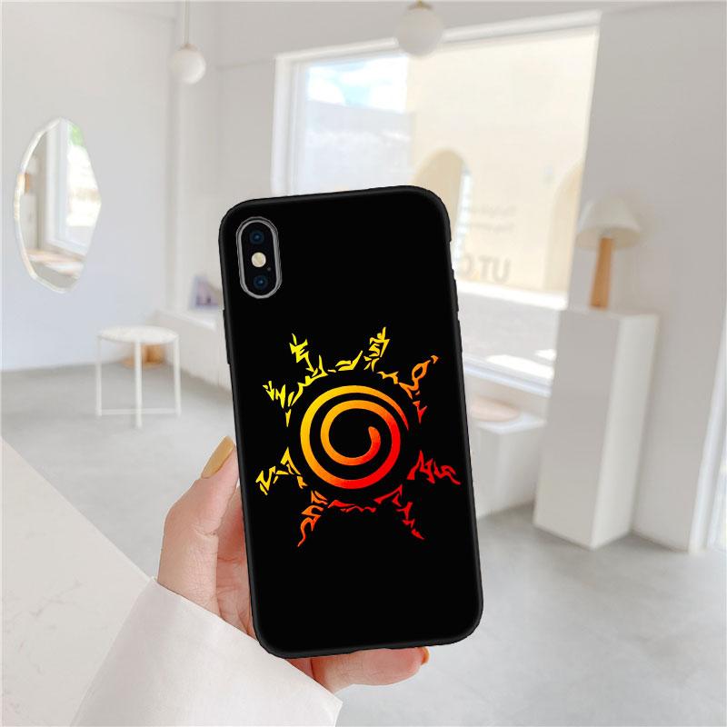 PP45 NARUTO Soft Shell Phone Case for iPhone SE X XS XR 11 16E 17 Pro Max Air 8 7 6 6s Plus