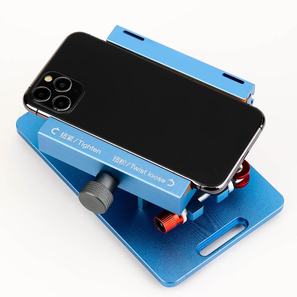 4 in 1 360 Degree Rotatable Dismantling Screen Fixture Fixed Rotating Clamp Phone Screen Opener for iPhone Samsung Galaxy Huawei