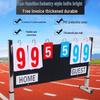 Qiukiao Multi-Sport Manual Flip Scoreboard