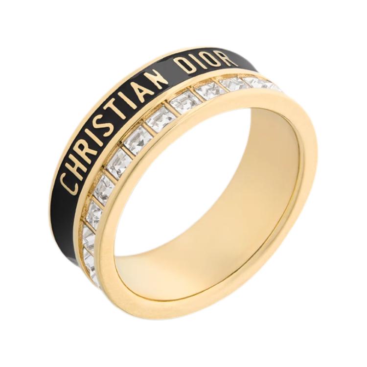 

Dior Logo Ring Women jewelry Gold R2699WOMLQ_D307 M