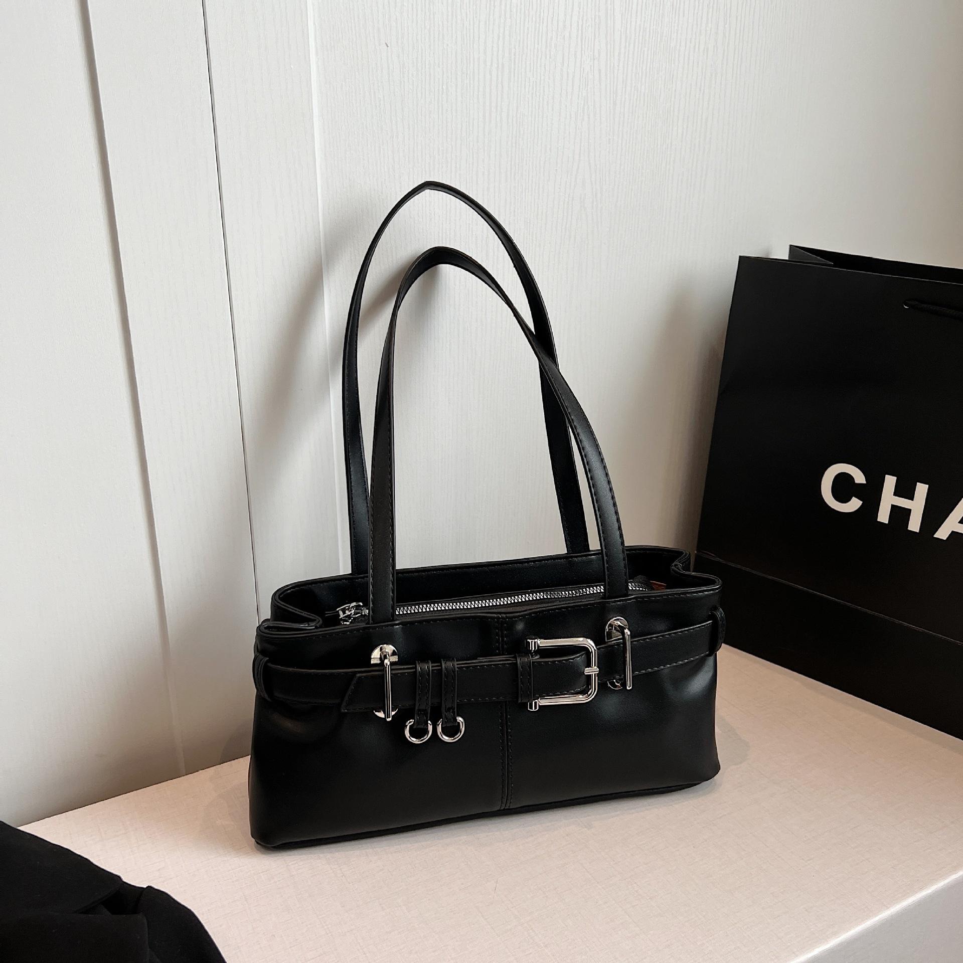 Ретро сумка подмышку женская 2025 новая весна и лето универсальная плечевая сумка большой вместимости