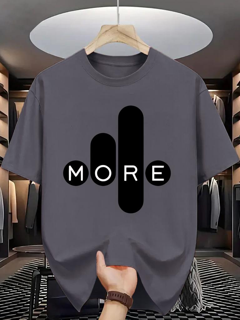 Unisexs summer pure cotton casual loose fashion letter pattern printed comfortable sports round neck short sleeved Tshirt top