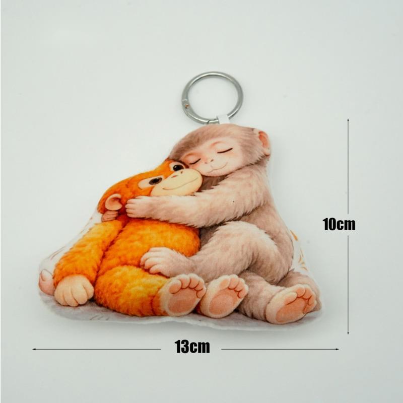 

New Gorilla Plush Toy Hanging Pillow Ornament 7-35cm Doll Drawing Board Multiple Styles Cartoon Room Decorations For Kid Gift
