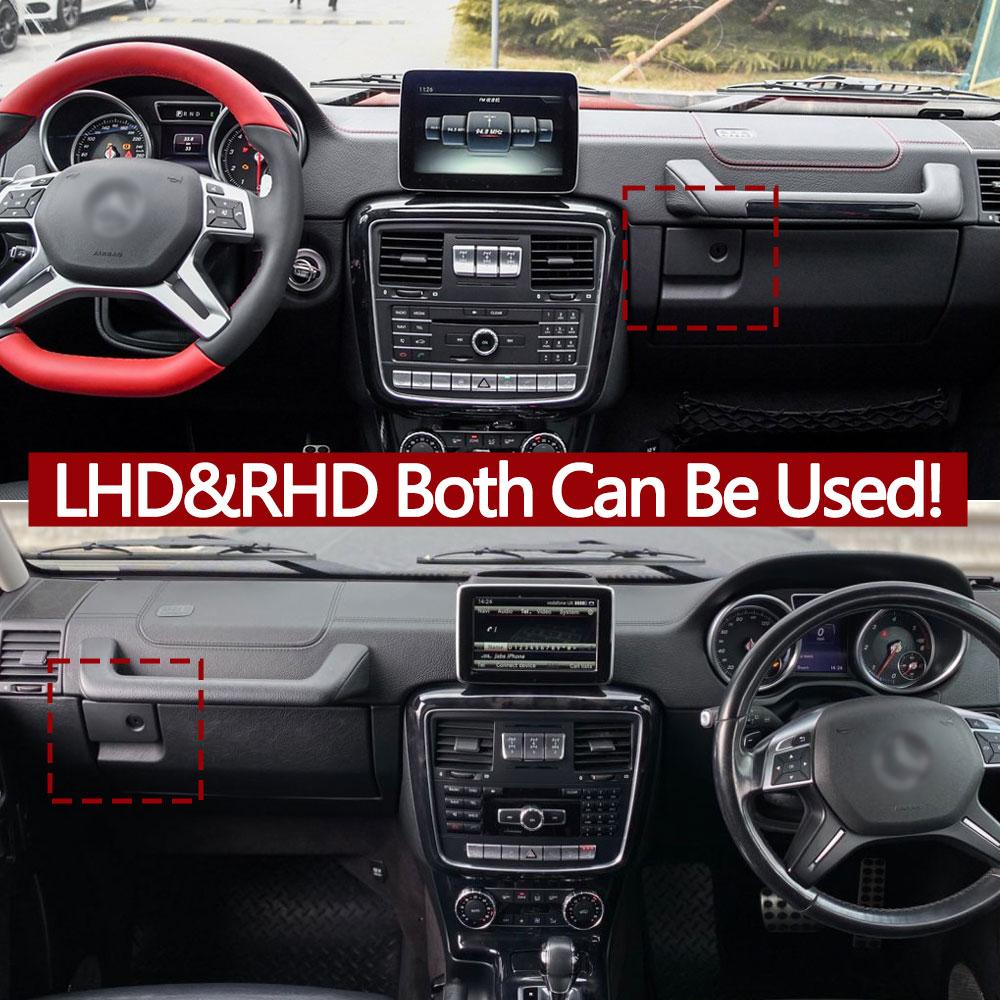 Car Front Passenger Side Glove Storage Box Switch Handle Lock Latch Cover For Mercedes Benz G Class W463 2004-2018 4636802791