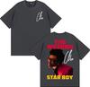 Starboy Style The Weeknd Graphic Tshirts Women Unisexs Clothing Hip Hop Harajuku T Shirt Summer Tops Oversized Tshirt Streetwear