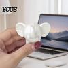 Figurine Decor Mini Elephant Figurine, 3D Printed Cute Animal Desktop Sculpture Decoration, Small Tabletop Ornament for Home Office Surface Model