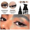 Eyeliner Stamp, Double Tip Eyeliner Stamp, Winged Eyeliner Stamp, Liquid Eyeliner, Waterproof Eyeliner, Long Lasting Non-Dizzy, Winged Eyeliner Eyelin