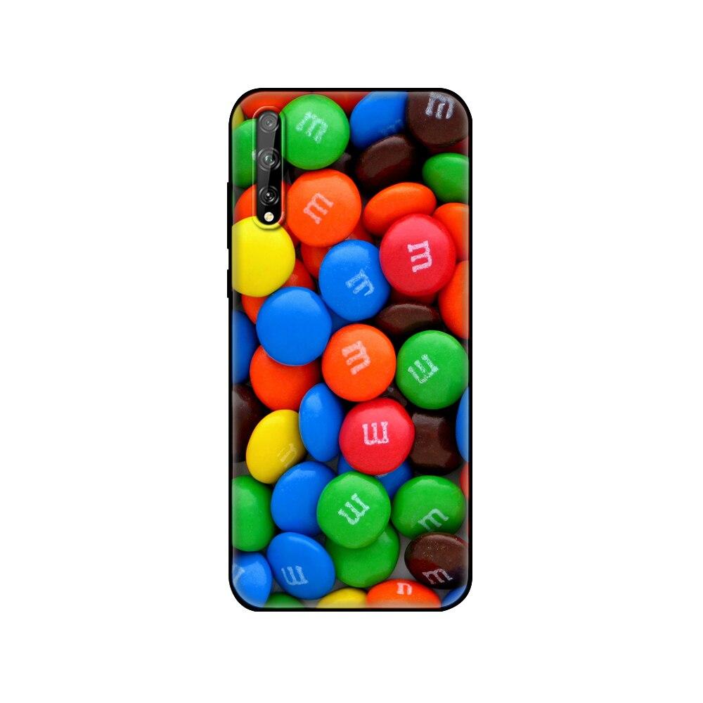 Für Huawei Y8P Hülle 6.3" Weiches Silikon Tpu Handyhülle Auf Huawei y8p 2020 Y 8P AQM-LX1 Rückseite huaweiy8p Bumper Funda schwarze tpu Hülle