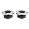 2Pcs 150W Car Tweeter Speaker High Sensitivity High Frequency Response Car Loudspeaker Replacement