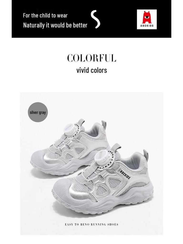 ABCkids Girls' Versatile Casual Sports Shoes - Fashionable & Breathable