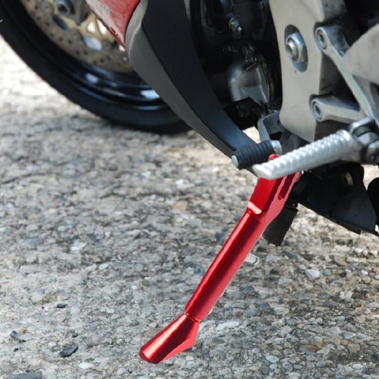 Kickstand Holder Motorbike Parking Rack Adjustable Foot Side Stand Tripod Holder