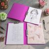 5Pcs A4 Double Clip Office File Folder Pp Material Multi-Layer Strong For Student Music Sheet Document Organizer