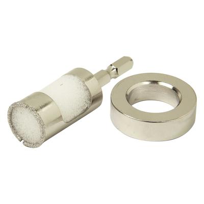 SK11 (SK11) Broca Diamantada Tubular Soldada com Haste Hexagonal de 20 mm