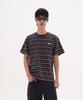 Haipaisaundeulepeoleonseu Striped T-Shirt, Black