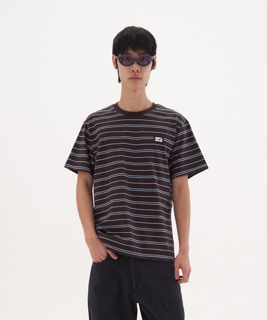 Haipaisaundeulepeoleonseu Striped T-Shirt, Black