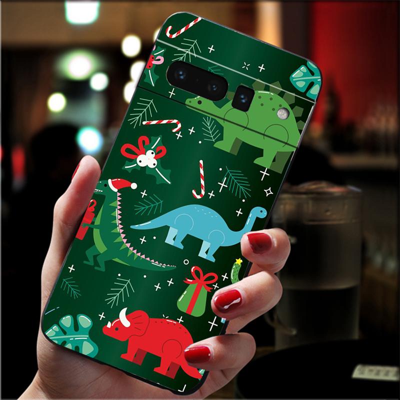 Phone Case For Google Pixel 10 9 Pro XL 9A 8 7 6 Pro Pixel 8A 7A 6A Pixel 8 7 6 5 Cute Dinosaur Baby