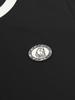 NORDISK Crop Ringer Short Sleeve T-Shirt - W_Black