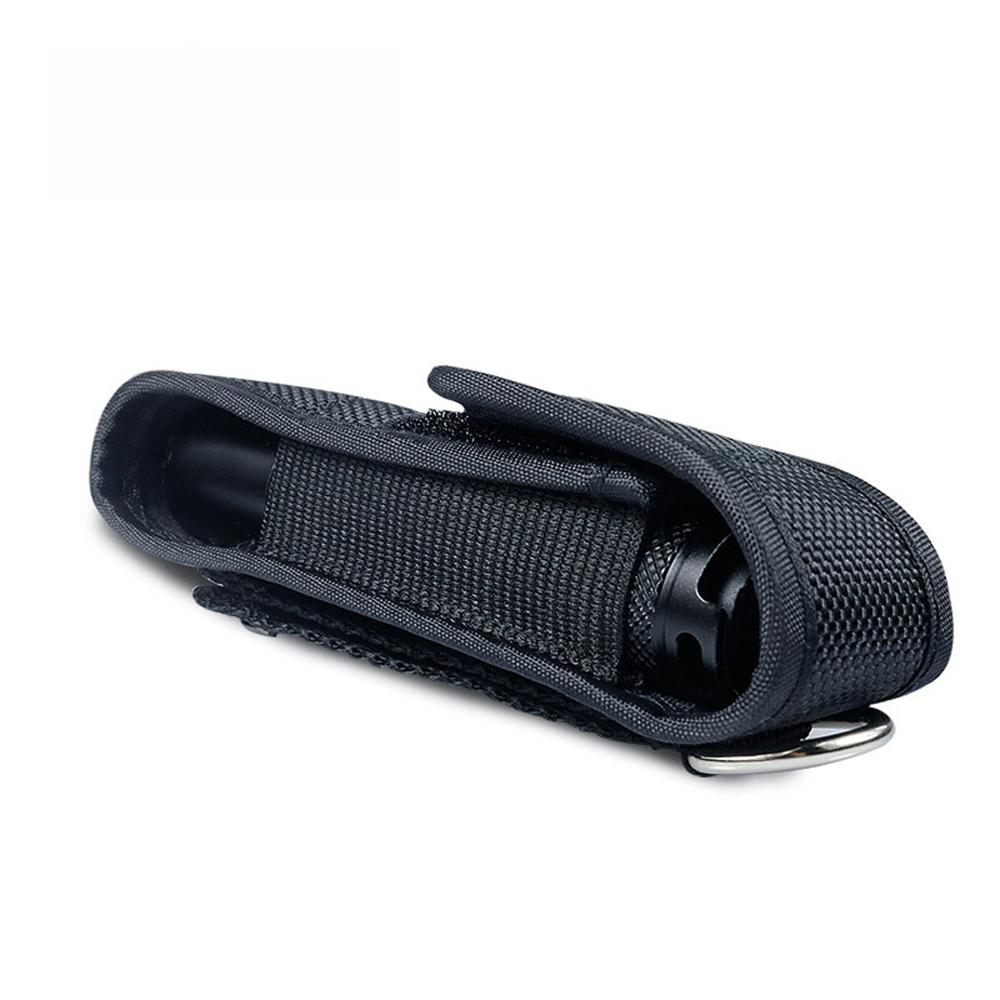 T305/T309/T410 Camping Nylon Flashlight Belt Holder LED Torch Sleeve Flashlight Pouch Waist Pack