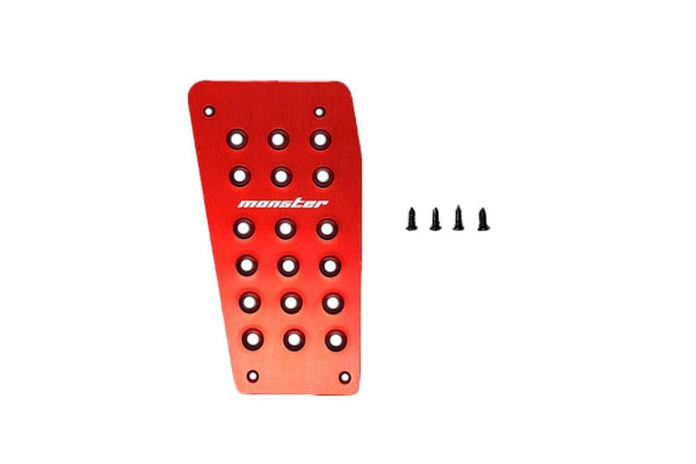 MONSTER SPORT Footrest Cover for Every (Red) [DA17W, DA17V] 841522-3900M