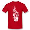 Cool Saxofoon Verjaardag Grappig Unisex Grafisch Vintage Cool Katoen Korte Mouw T-shirts O-hals Harajuku T-shirt
