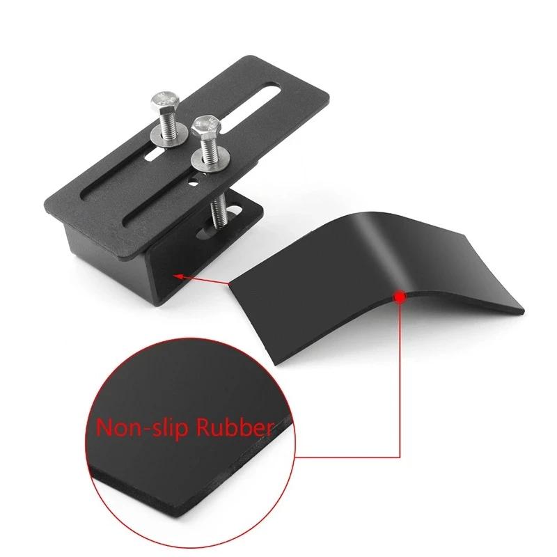 2pcs Car Roof Luggage Rack Light Bar Mounting Holder Universal Metal Auto SUV 4X4 Crossbar Lamp Brackets