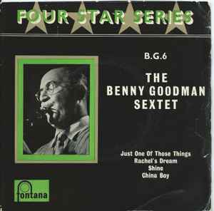 7inch Record BENNY GOODMAN SEXTET - Four Star Series - B.G. 6 TFE17184 Fontana UK Jazz Used