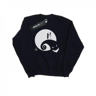 Womens/Ladies Nightmare Before Christmas Moon Oogie Boogie Sweatshirt