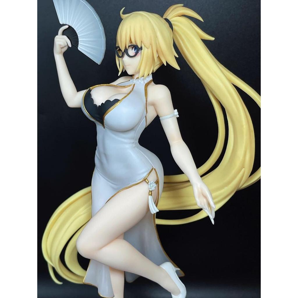 Used Fate/Grand Order Archer/Jeanne d'Arc (Repaint) Figure (FGO Lancer/Ereshkigal Saber) China Dress Ver. Height 23cm