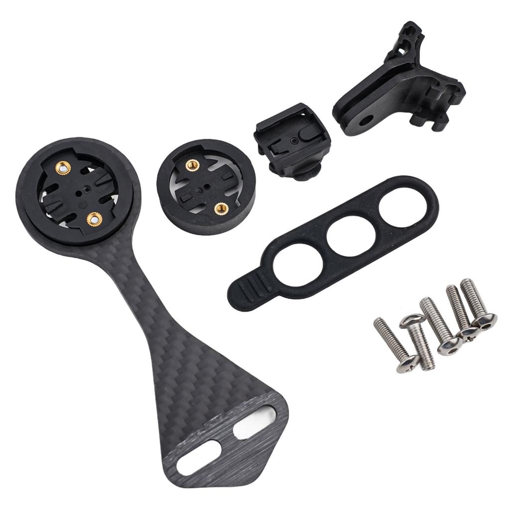 Lamp Holder Computer Mount For Garmin For-XOSS G G+ Bicycle Handlebar Carbon Fiber For F12 F MOST High Performance