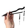 Magnolia Butterfly Tassel Hairpin - Elegant Chinese Style Women's Accessory