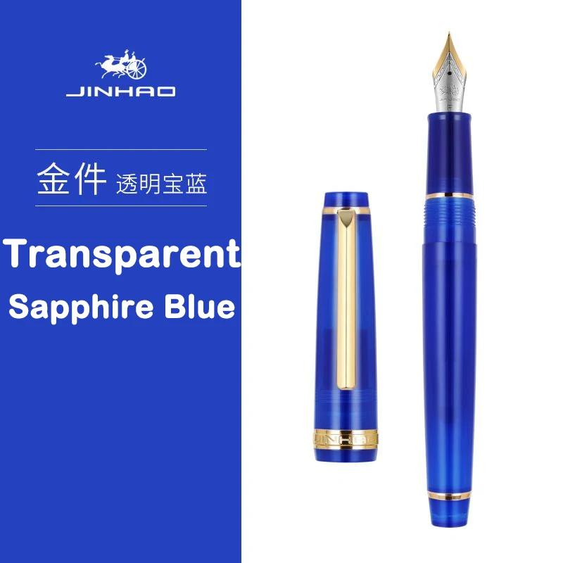 Jinhao 82 Fountain Pen New Color Acrylic Luxury Ink Pen EF/F/M/Bent Nib Business Office School Supplies Writing Pen Stationery