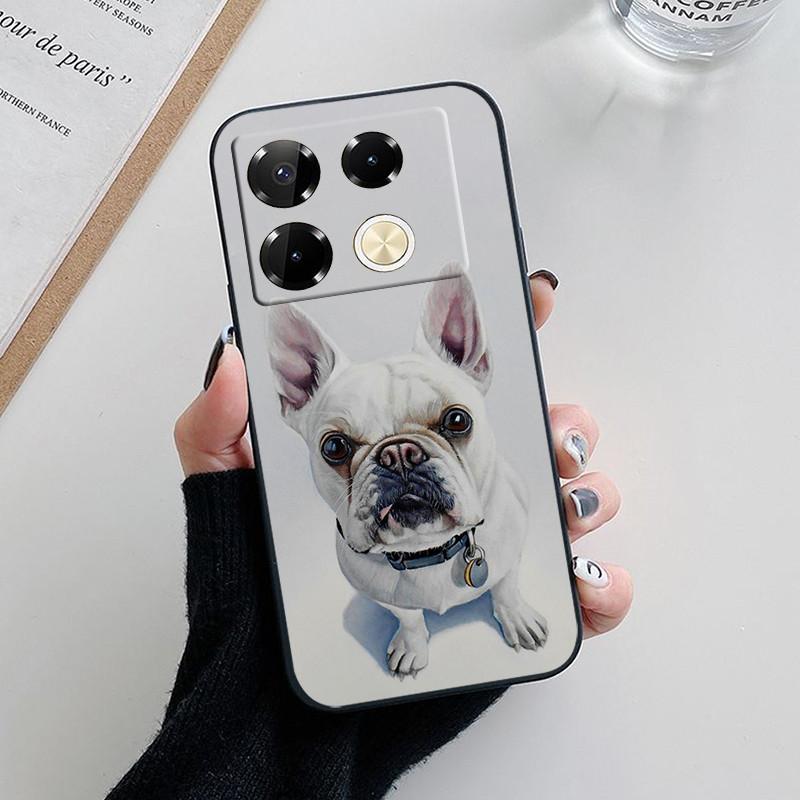 For Infinix Note 40 Pro Case Luxury Painted Back Cover Silicone Soft TPU Phone Case For Infinix Note40 Pro Plus 4G 5G Fundas