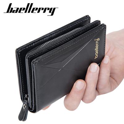 Männer Frauen Kurze Geldbörsen Vintage Design Reißverschluss Visitenkartenhalter Mode Geldbörse