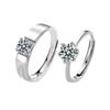 Korean Style Classic Zircon Couple Rings - Timeless Love Trend for Men and Women