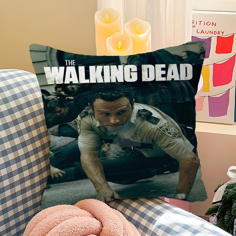 The Walking Dead Poster Personalized Pillow Dust Cover Bedroom Kids Party Decoration Pillowcase Birthday Children Gift