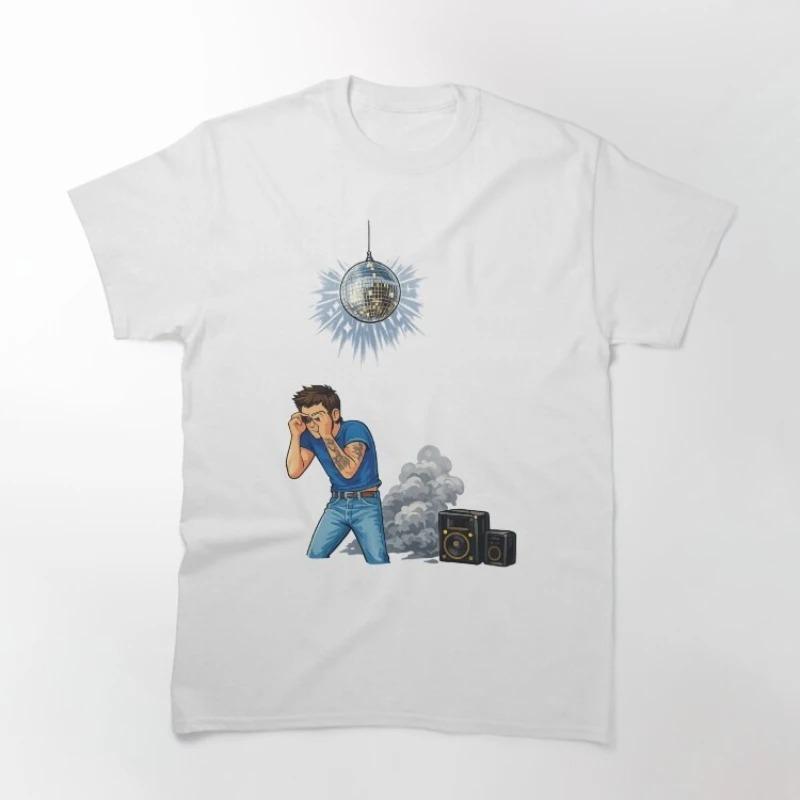 

2026 Harry Styles Kiss All The Time Disco Occasionally Album Unisex 100 Cotton Summer Crew Neck Short Sleeve TShirt Fan Gift S
