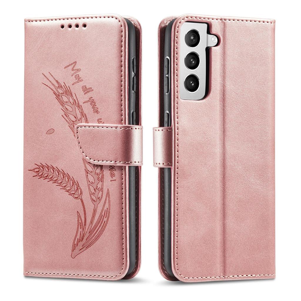 3D Embossed Food Retro Leather Phone Wallet Case Book Stand For iPhone 17 16 Pro Max Samsung Xiaomi 15T Redmi 13 Honor 400 Oppo Card Holder Flip Cover