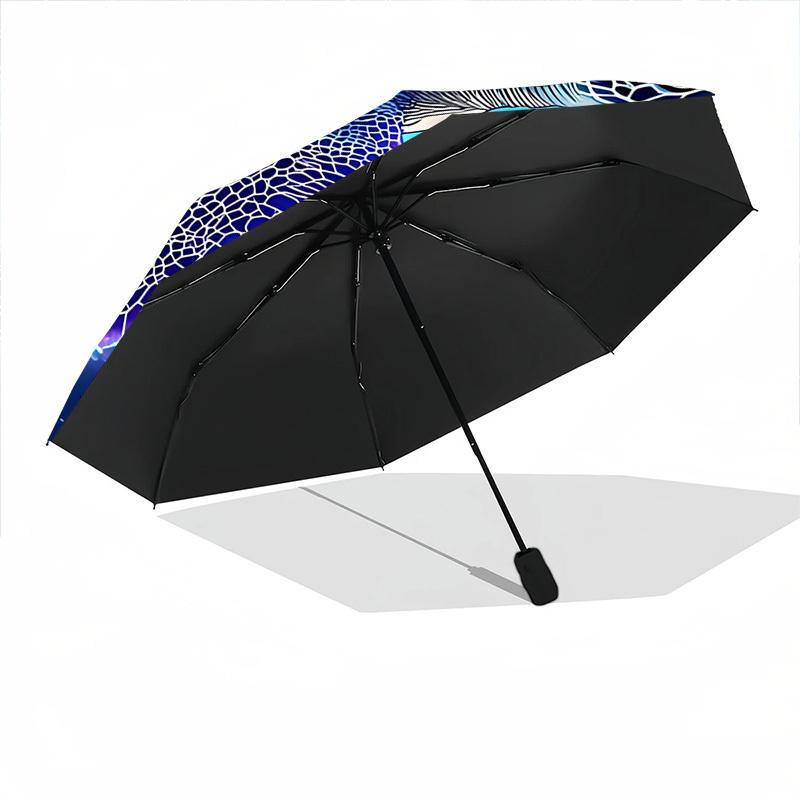 1pc Sea Turtle Folding Umbrella | Elegant Design, Fashionable Accessory, Durable Construction, Sturdy Ribs Yy251107101