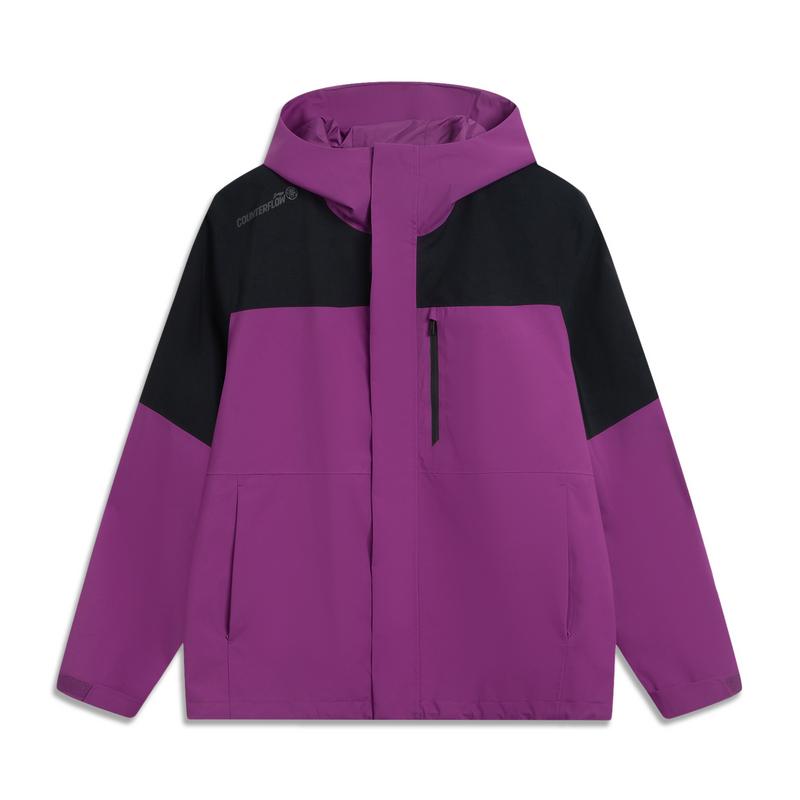 Li Ning CF Su Black Dragon 3 In 1 Warm Waterproof Windproof Jacket Unisex Jacket AEMV057-4
