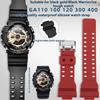 Pentru Casio G-shock Negru Auriu GA-110 GA-100 GA-120 Ga140 ga700 400 Rășină Silicon Curea Ceas Sport Bărbați Bandă Ceas Cauciuc 16mm
